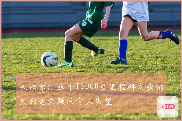 米切尔：这个15000分里程碑之夜的失利毫无疑问令人失望